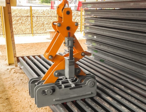 Pince pour levage 3 rails